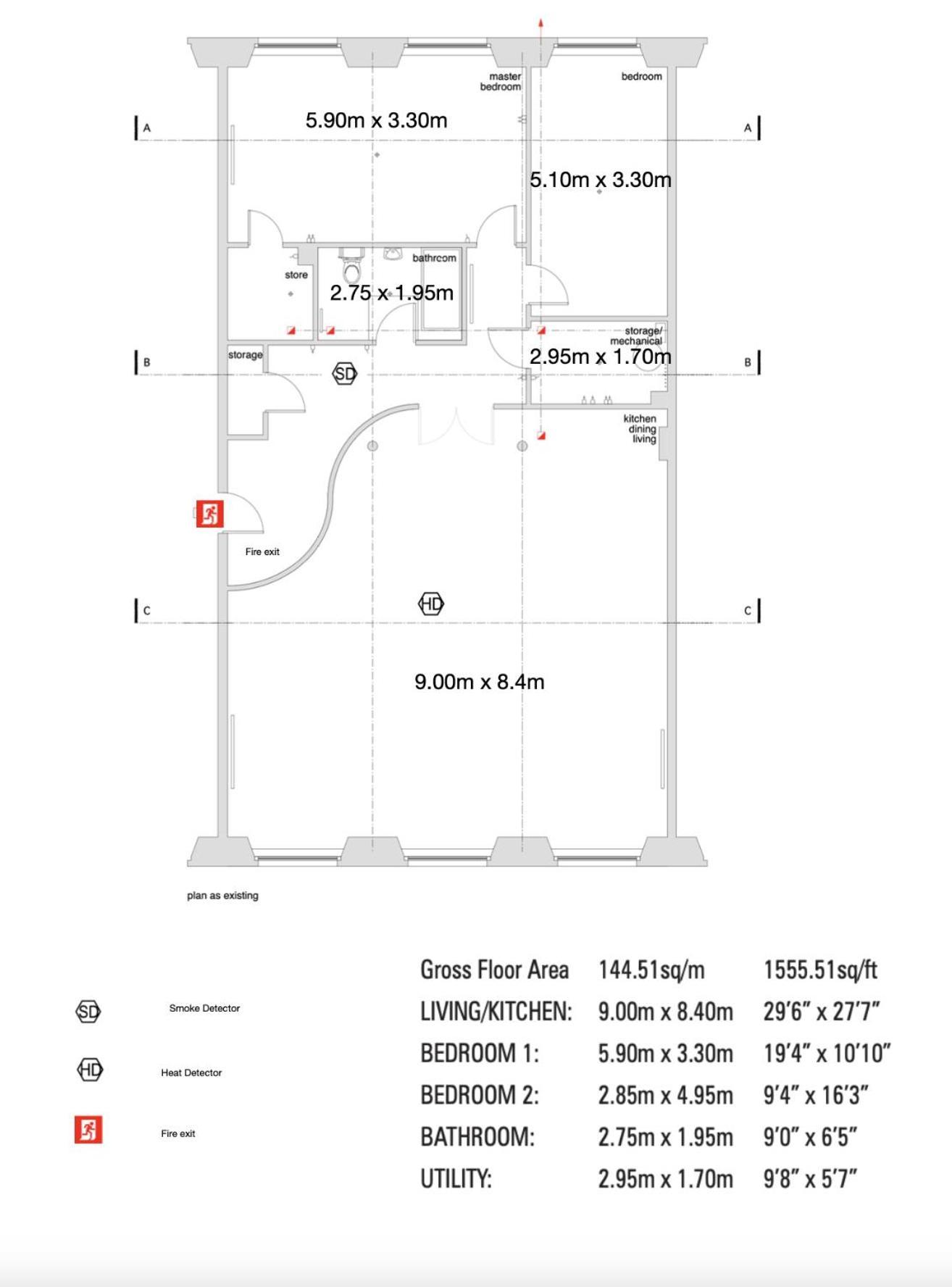 Loft Apartment Port Glasgow Exterior foto